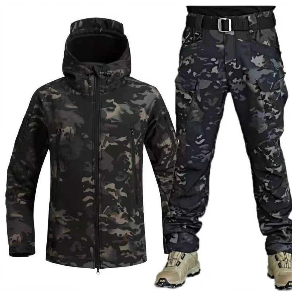 Winter Camouflage Softshell Su - đánh giá và giá Winter Clothing Hiking