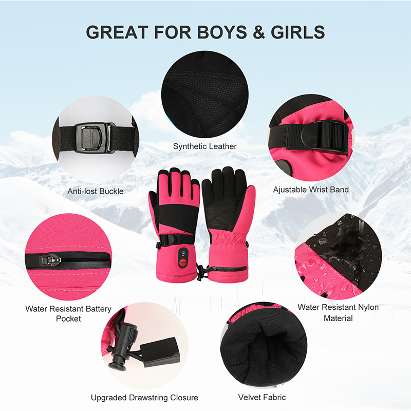2026 Heated Gloves Kids Childr - đánh giá và giá Heated Gloves Electric