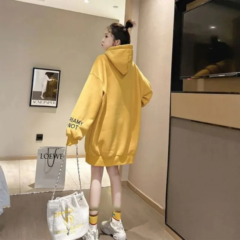 Streetwear Fleece Hooded Dress - đánh giá và giá Winter Clothing Drawing