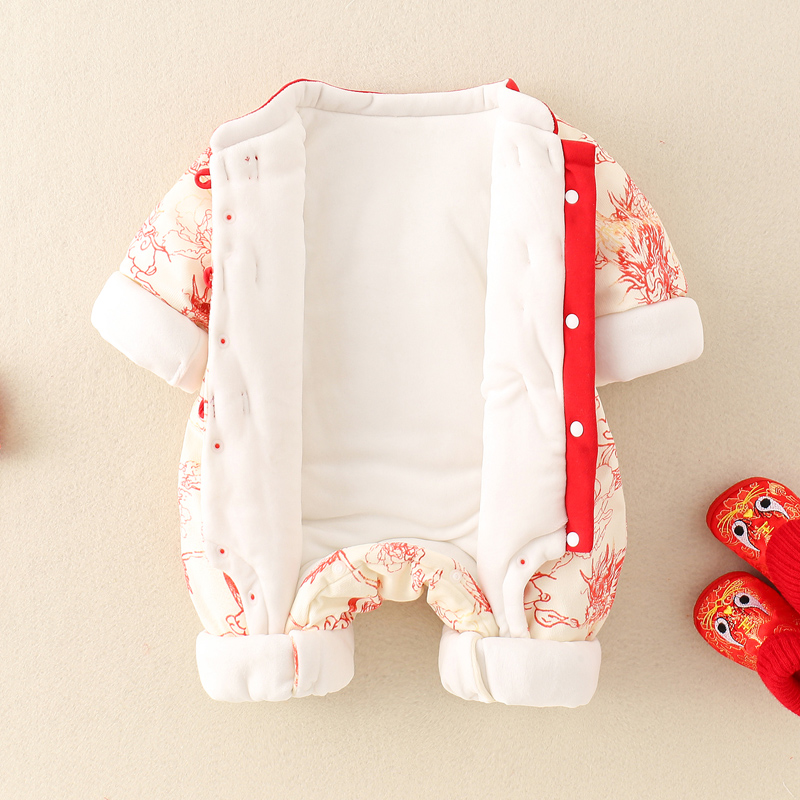 0-2 Years NewBorn Baby Thicken - đánh giá và giá Winter Clothing Drawing