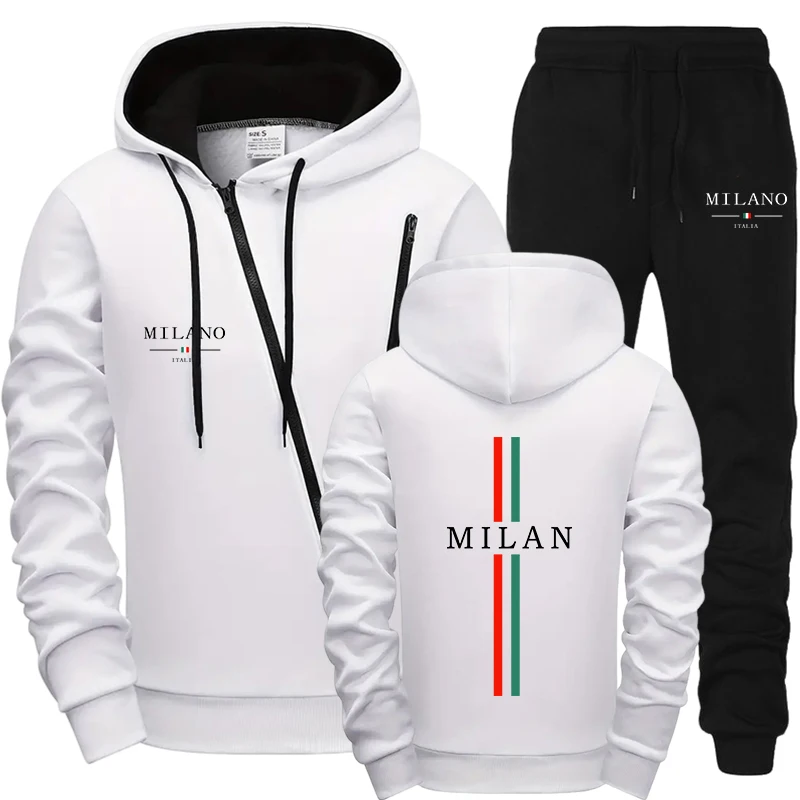 Men Tracksuit Sets Fashion Cas - đánh giá và giá Winter Clothing Pk