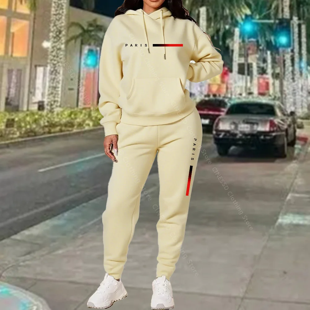 New Women's Sets Hoodie and Pa - đánh giá và giá Winter Clothing For Women