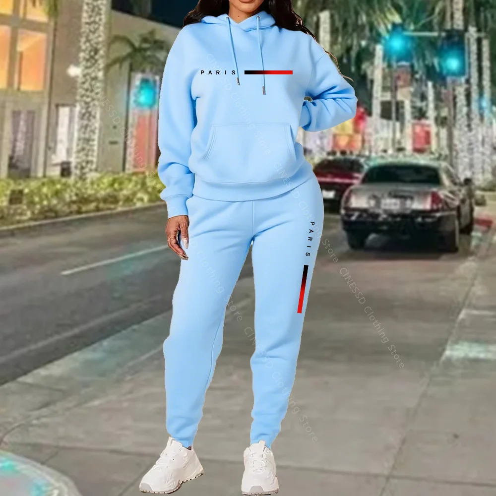 New Women's Sets Hoodie and Pa - đánh giá và giá Winter Clothing For Women