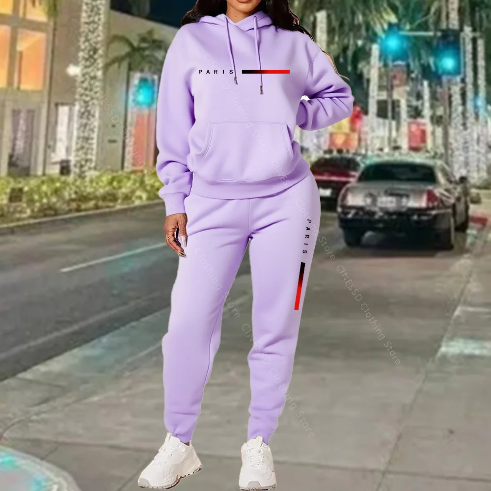 New Women's Sets Hoodie and Pa - đánh giá và giá Winter Clothing For Women